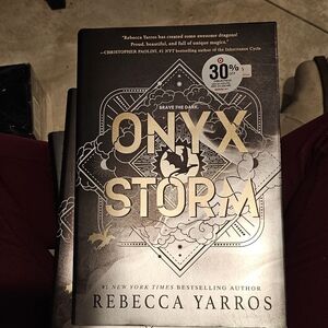 Onyx Storm Hardcover TargetExclusive Edition